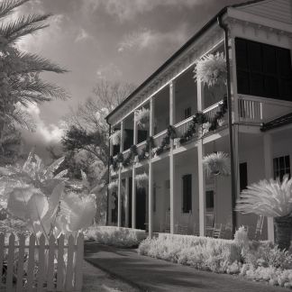 Nottoway Plantation, Louisiana, infrared photo, Louisiana Fine Art Prints