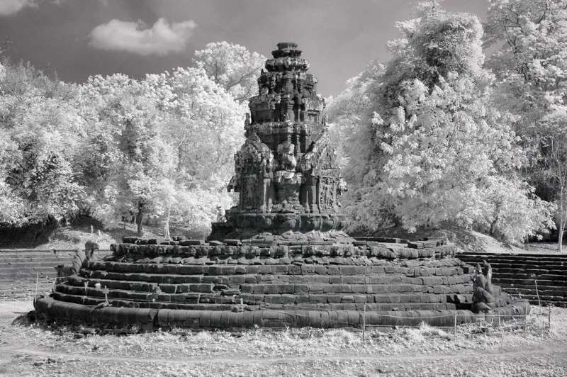 Stone Monument of Angkor Wat, Cambodia Fine Art Prints
