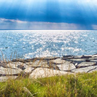 Tilghman Island Shore, Tilghman Island Color Photography