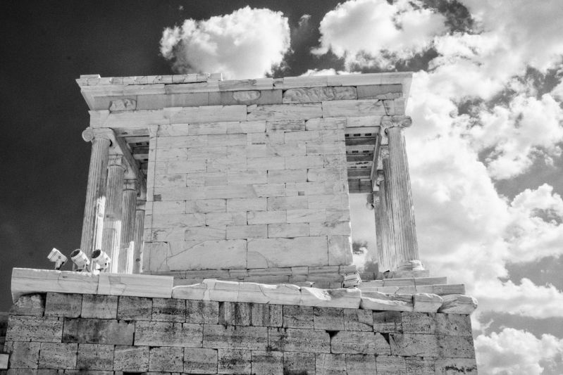 Testament to Greece’s Glory, Athens Black and White Prints