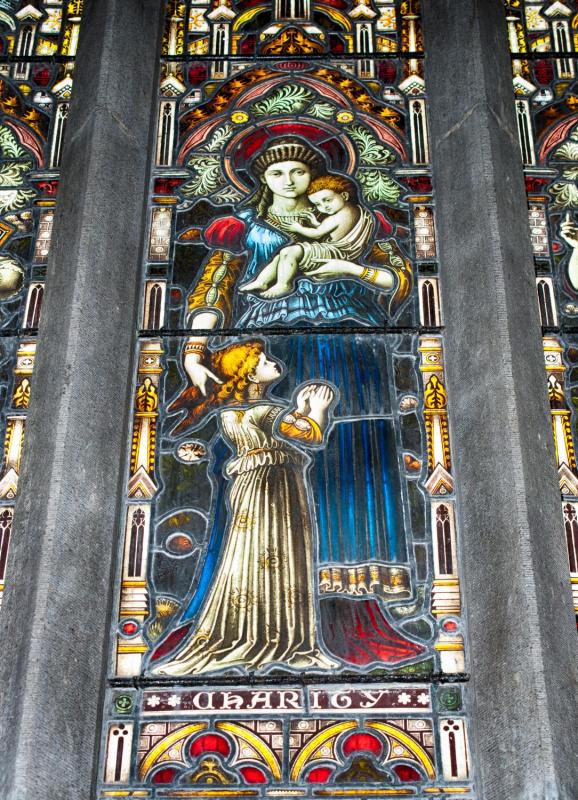 Charity at Kylemore Abbey