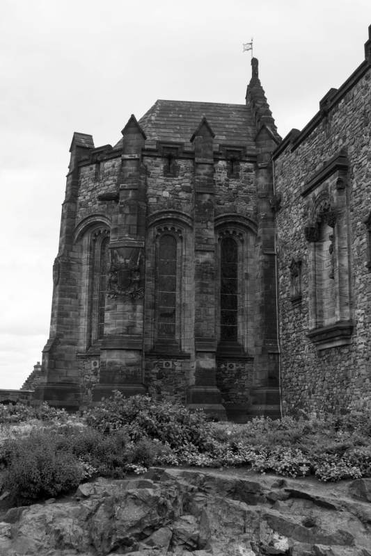 St Margaret's Chapel at Edinburgh Castle, Scotland Framed Art Prints