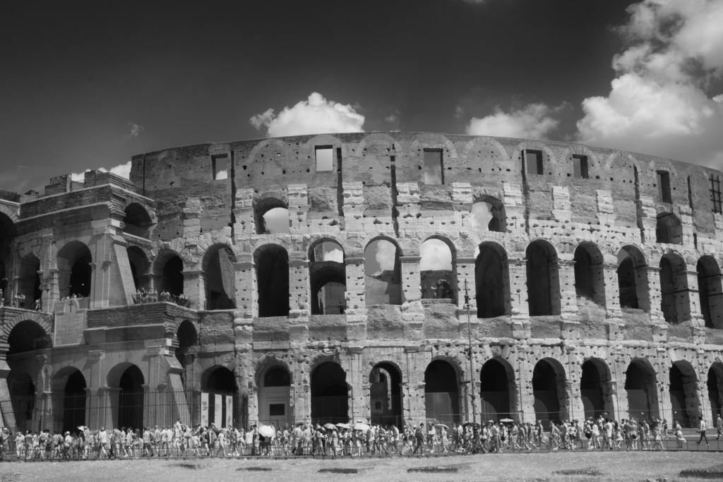 Clouds over Colosseum