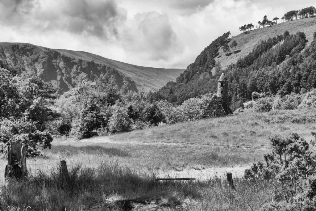 Glendalough in the Wicklow Mountains