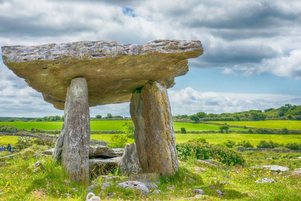 Poulnabrone Dolmen, passage tomb, Ireland SW Canvas Photography, County Clare Color Photos
