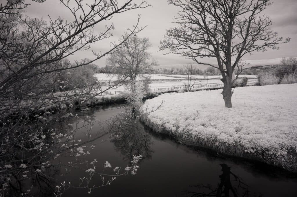 River Lagan in Infrared photography