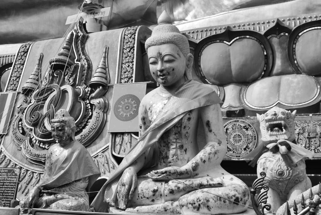 Sitting Buddhas, Thailand Fine Art Prints