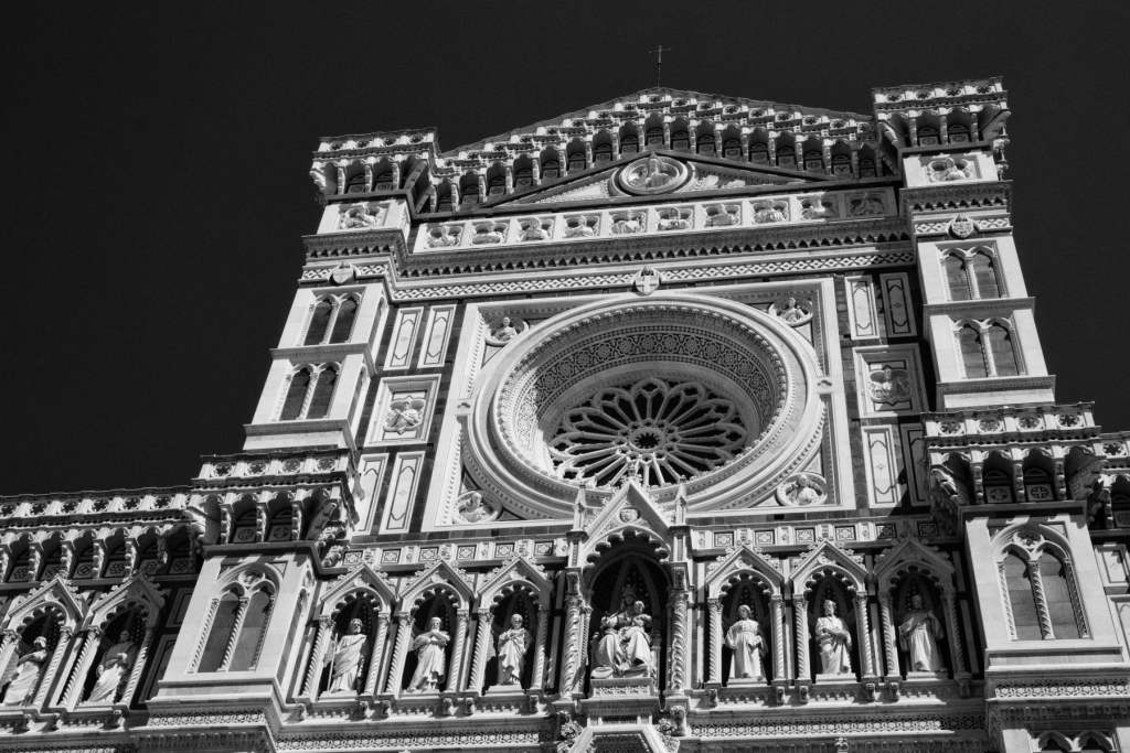 Statues of Florence Cathedral, Italy Framed Art Prints