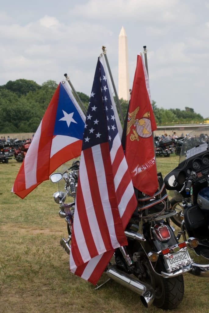 Three Flags, One Purpose Honoring Vietnam Veterans, Washington DC Memorial Day Photography