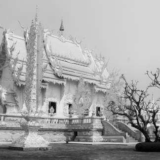 Wat Rong Khun, Chiang Rai, Thailand Framed Art Prints