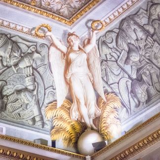 Allegory of August, Italy Framed Color Prints